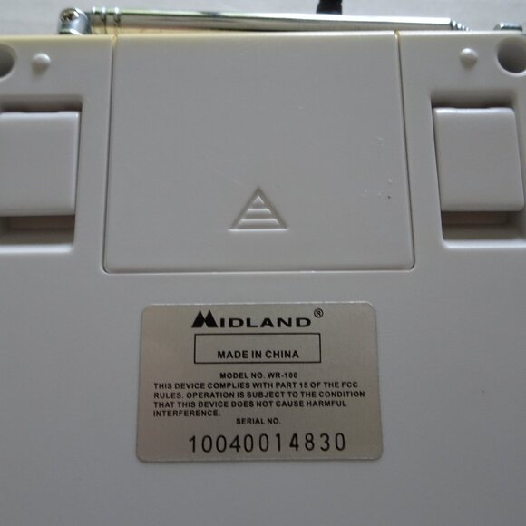 Weather Alert Radio - Midland WR-100 All Hazards NOAA Storm Warning Radio & Manu - Picture 12 of 16